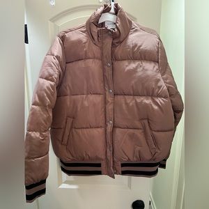 Puffer Jacket- Light Pink